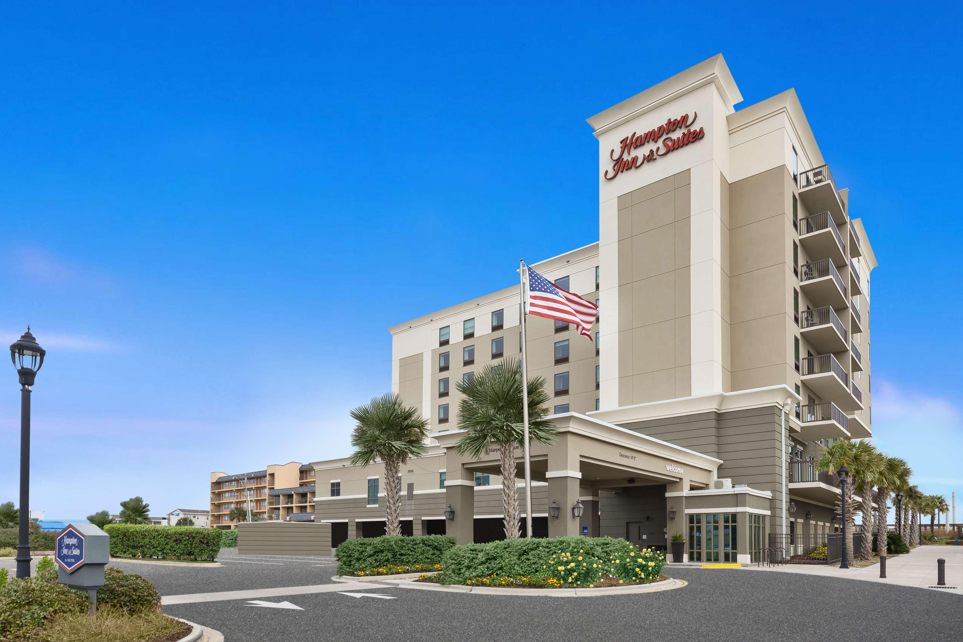 Hampton Inn & Suites By Hilton Carolina Beach Oceanfront Екстер'єр фото